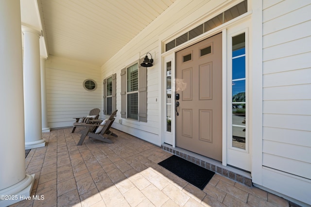 2675 Four Oak Rd, Southport, NC 28461 - property entrance featuring a porch