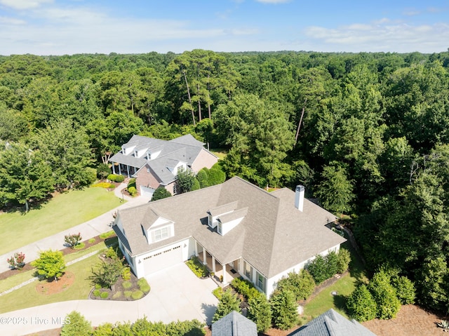 2675 Four Oak Rd, Southport, NC 28461 - view of subject property with a forest
