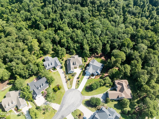 2675 Four Oak Rd, Southport, NC 28461 - aerial overview of property's location with nearby suburban area