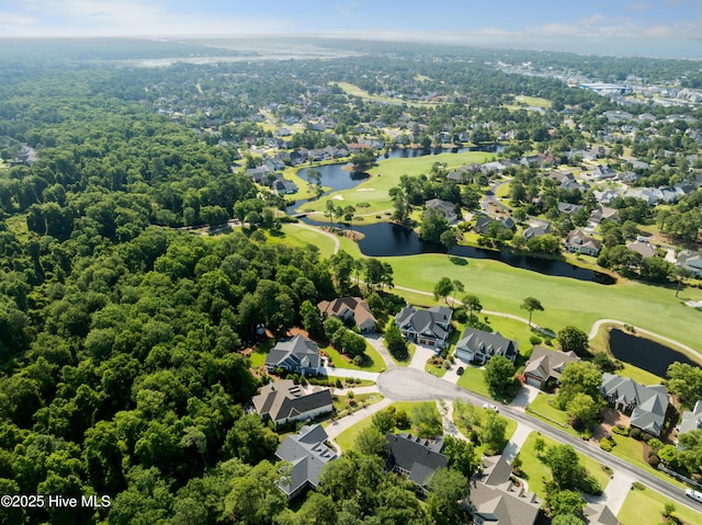 2675 Four Oak Rd, Southport, NC 28461 - aerial view of residential area with a large body of water and a golf course