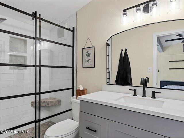 2670 Longleaf Dr SW, Pinehurst, NC 28374 - ensuite bathroom featuring vanity and a shower stall