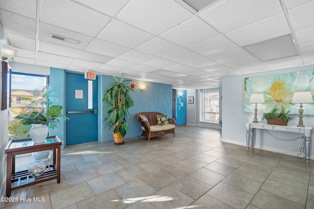 901 Lake Park Blvd S Unit 201, Carolina Beach, NC 28428 - common area featuring a drop ceiling