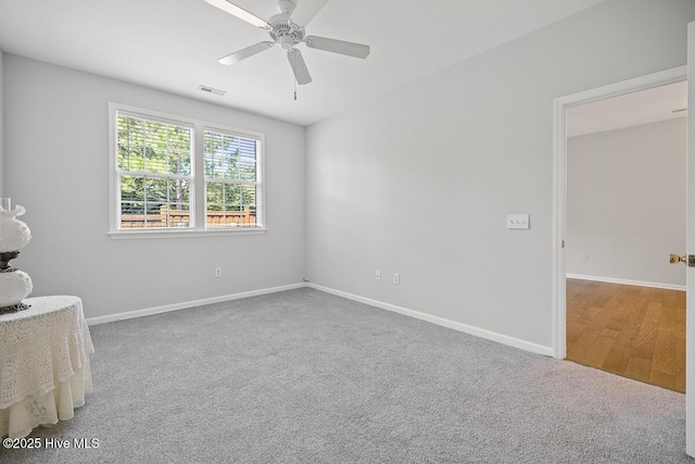 826 Shelton Ct, Wilmington, NC 28412 - unfurnished bedroom with carpet flooring and a ceiling fan