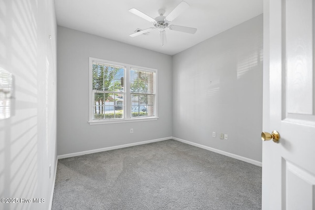 826 Shelton Ct, Wilmington, NC 28412 - empty room with carpet floors and ceiling fan
