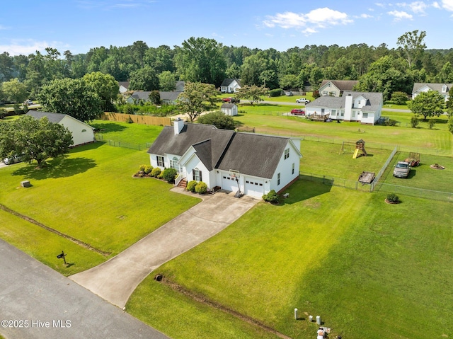 2824 Preston Ln, Grimesland, NC 27837 - view from above of property