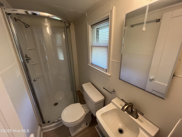 148 N Mitchell Ford Rd, Clarkton, NC 28433 - bathroom with a sink and a stall shower