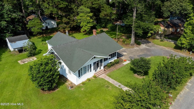 148 N Mitchell Ford Rd, Clarkton, NC 28433 - view from above of property