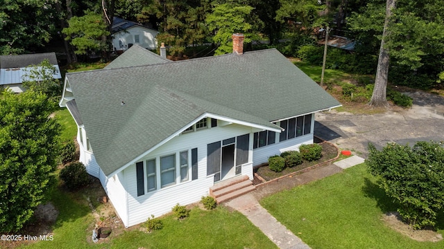 148 N Mitchell Ford Rd, Clarkton, NC 28433 - aerial view of property and surrounding area