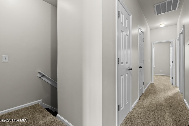 231 Glenhaven Ln, Jacksonville, NC 28546 - hallway featuring an upstairs landing and carpet