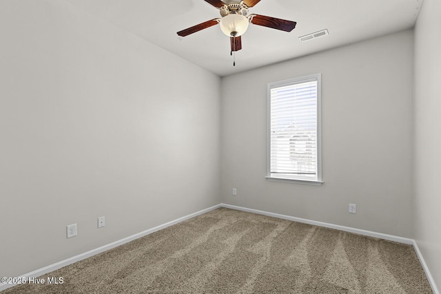 231 Glenhaven Ln, Jacksonville, NC 28546 - empty room featuring carpet and ceiling fan
