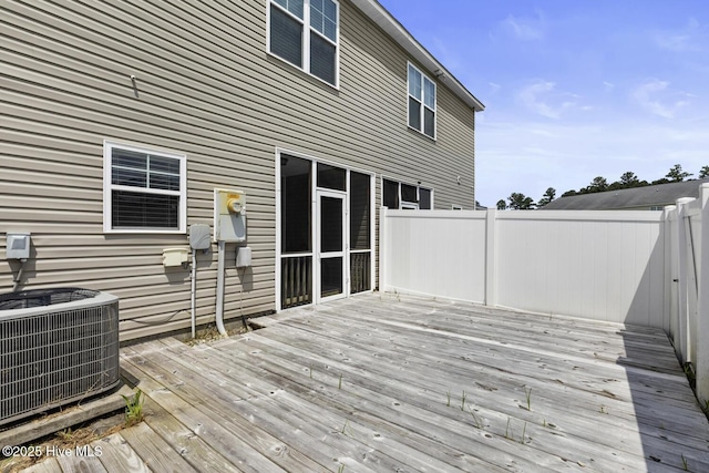 231 Glenhaven Ln, Jacksonville, NC 28546 - view of deck