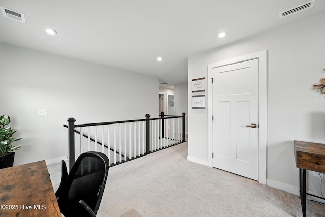 129 Glenmoor Path, Moyock, NC 27958 - carpeted office space featuring recessed lighting