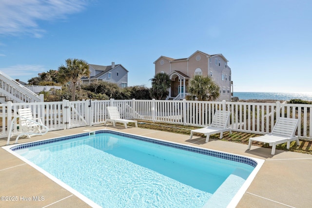 9711 Dolphin Ridge Rd, Emerald Isle, NC 28594 - view of swimming pool with a patio