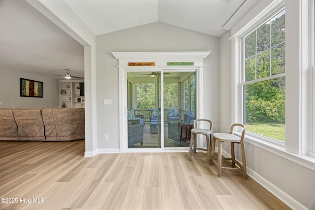 145 Beechnut Ave, South Mills, NC 27976 - sunroom / solarium featuring plenty of natural light and lofted ceiling