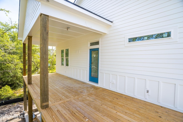 337 NE 48th St, Oak Island, NC 28465 - view of deck
