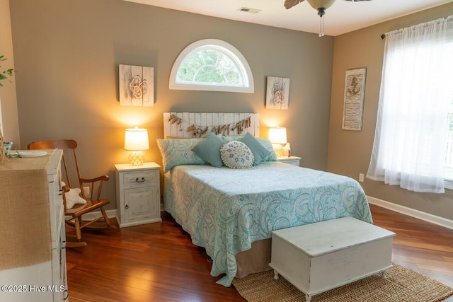 1113 Palmer Way, Morehead City, NC 28557 - bedroom with dark wood-style flooring and baseboards
