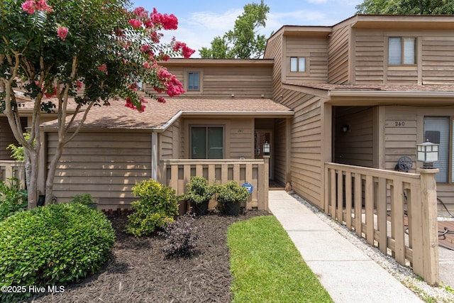 241 Saint James Ct, Wilmington, NC 28409 - view of front facade with roof with shingles