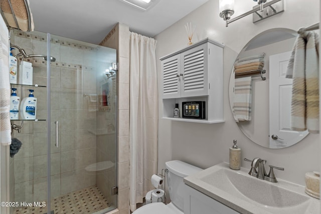 241 Saint James Ct, Wilmington, NC 28409 - bathroom with vanity and a shower stall