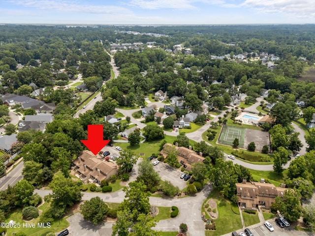 241 Saint James Ct, Wilmington, NC 28409 - aerial view of residential area