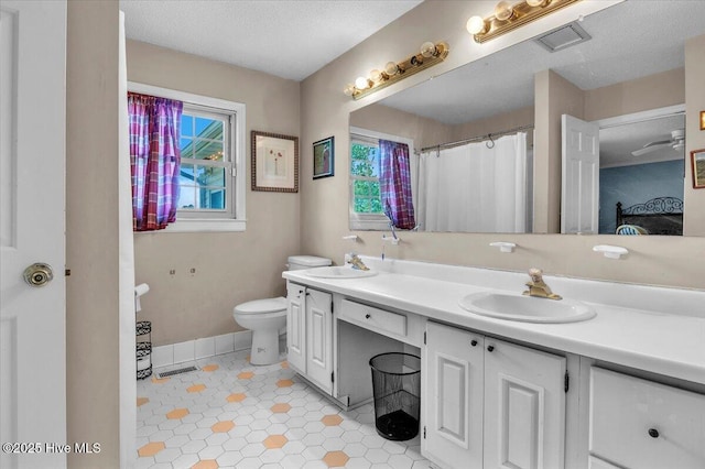198 Verona Rd, Jacksonville, NC 28540 - bathroom with double vanity and tile patterned flooring