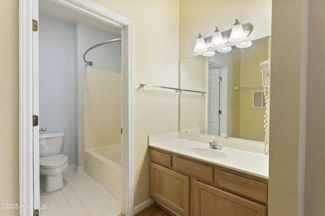 215 Royal Poste Rd Unit 2709, Sunset Beach, NC 28468 - bathroom featuring tile patterned flooring, vanity, and bathing tub / shower combination