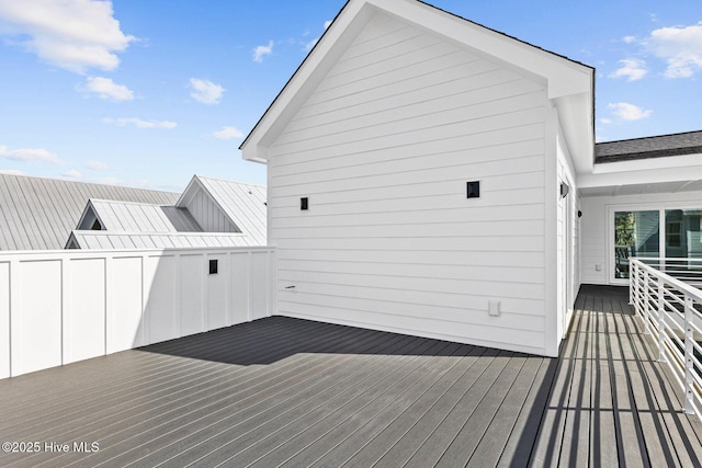 1320 Searay Ln, Carolina Beach, NC 28428 - view of wooden deck