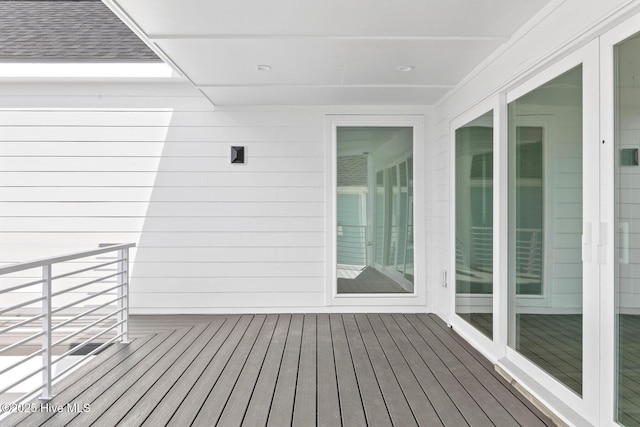 1320 Searay Ln, Carolina Beach, NC 28428 - view of wooden deck