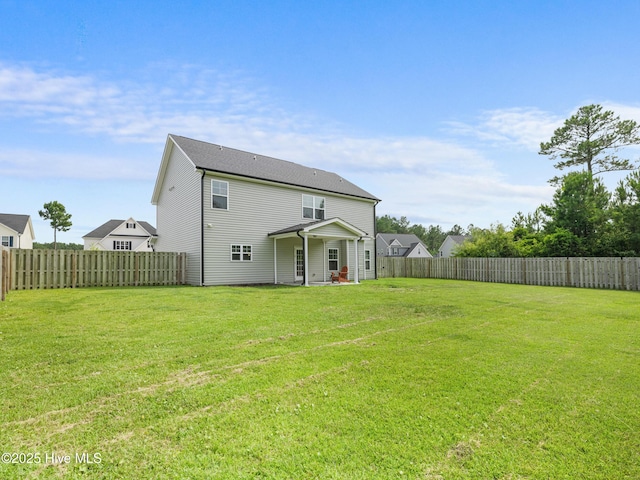 510 Transom Way, Sneads Ferry, NC 28460 - rear view of property featuring a fenced backyard