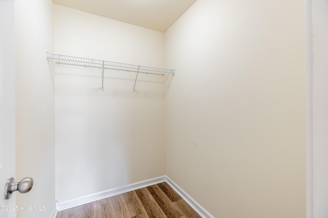 3021 Evening Rd, Castle Hayne, NC 28429 - spacious closet with dark wood finished floors