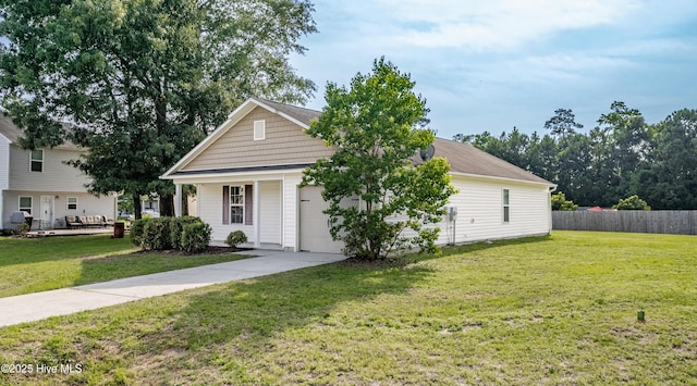 3021 Evening Rd, Castle Hayne, NC 28429 - view of front of house featuring a garage and concrete driveway