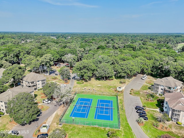 811 Colony Pl # D, Sunset Beach, NC 28468 - aerial view of a forest