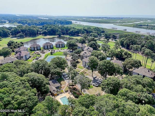 811 Colony Pl # D, Sunset Beach, NC 28468 - aerial view of a nearby body of water