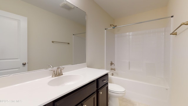 341 Oleander Dr, Greenville, NC 27858 - bathroom featuring vanity, bathing tub / shower combination, and tile patterned flooring