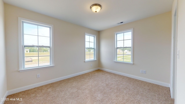 341 Oleander Dr, Greenville, NC 27858 - carpeted spare room featuring healthy amount of natural light