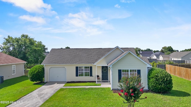 6739 Newbury Way, Wilmington, NC 28411 - view of front of home with driveway, an attached garage, and roof with shingles