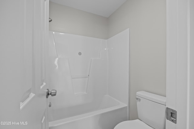 6739 Newbury Way, Wilmington, NC 28411 - bathroom featuring toilet and shower / washtub combination