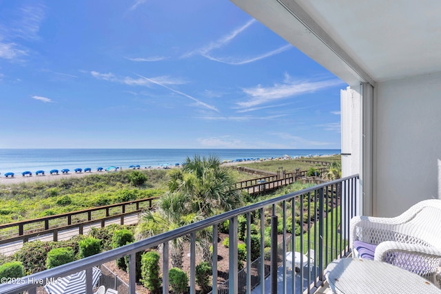 222 Carolina Beach Ave N Unit 230, Carolina Beach, NC 28428 - balcony with a water view