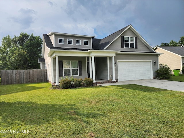 205 Channel Marker Loop, Swansboro, NC 28584 - traditional-style home with a porch, driveway, and roof with shingles