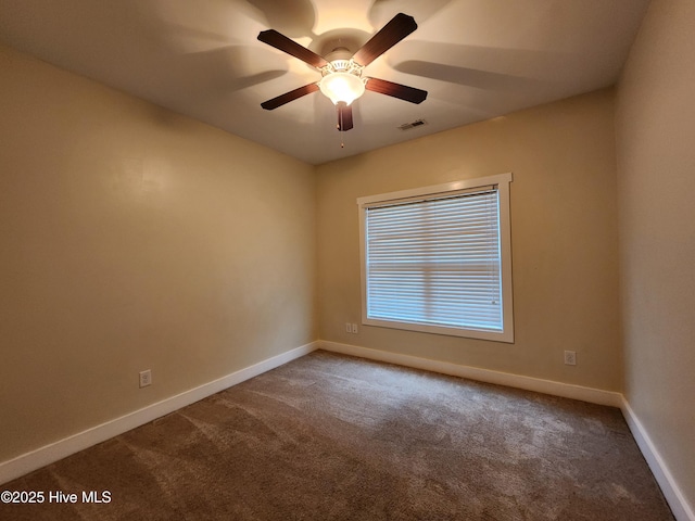 205 Channel Marker Loop, Swansboro, NC 28584 - unfurnished room featuring carpet flooring and a ceiling fan