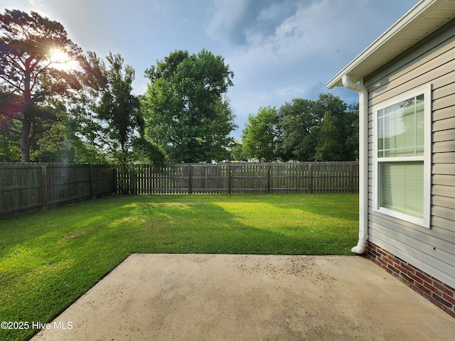 205 Channel Marker Loop, Swansboro, NC 28584 - fenced backyard featuring a patio area
