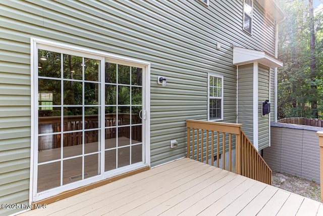 3 S Ct, Pinehurst, NC 28374 - view of wooden deck