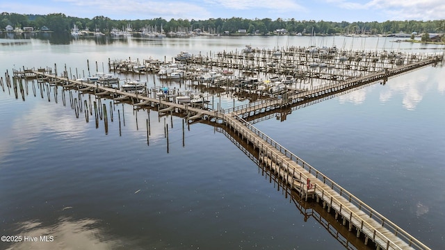 117 Forecastle Ct, Washington, NC 27889 - dock featuring a water view