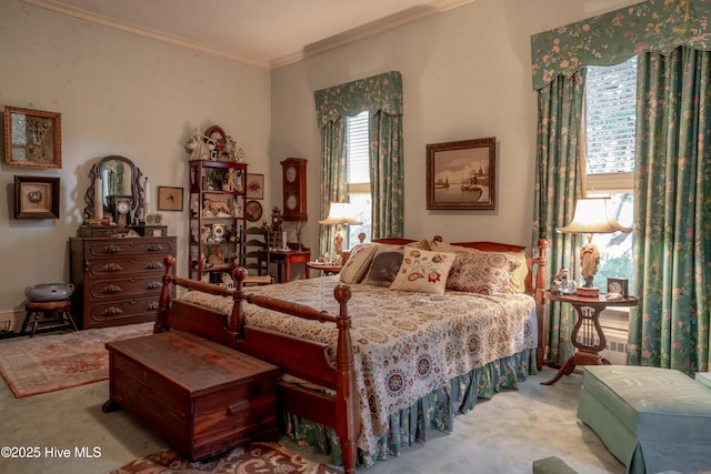 900 Nash St N, Wilson, NC 27893 - bedroom featuring carpet floors and crown molding