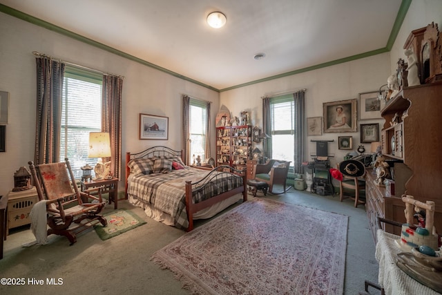 900 Nash St N, Wilson, NC 27893 - carpeted bedroom with ornamental molding
