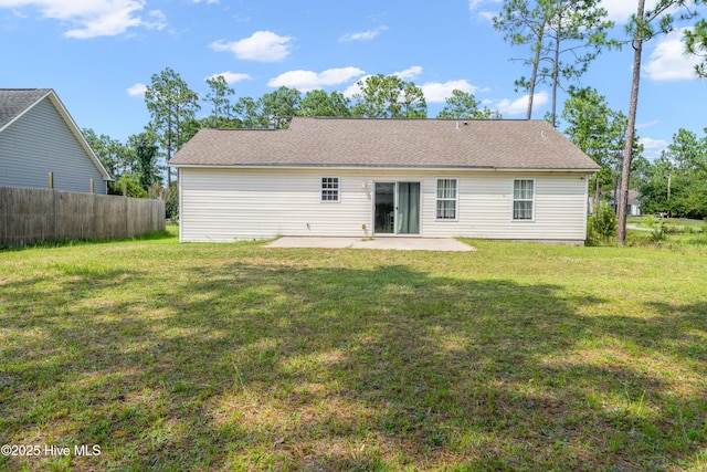 32 S Shelby Rd, Southport, NC 28461 - rear view of property with a patio