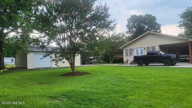 2262 Old Oak Rd, Kinston, NC 28504 - view of grassy yard