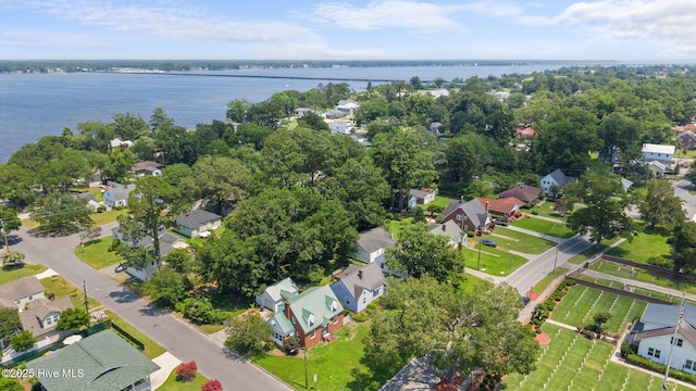 1710 National Ave, New Bern, NC 28560 - aerial view of residential area with a nearby body of water