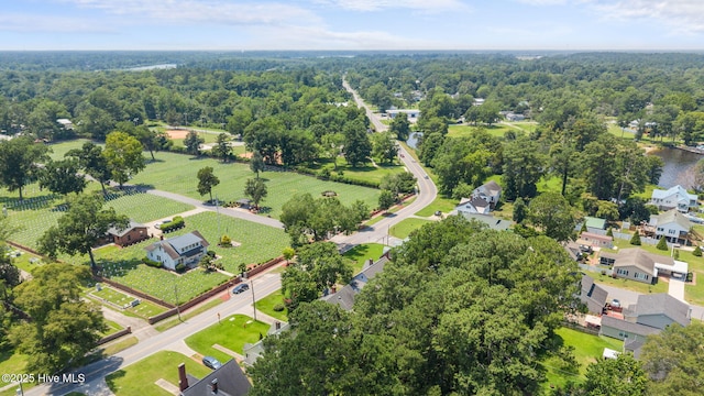 1710 National Ave, New Bern, NC 28560 - aerial view of a heavily wooded area