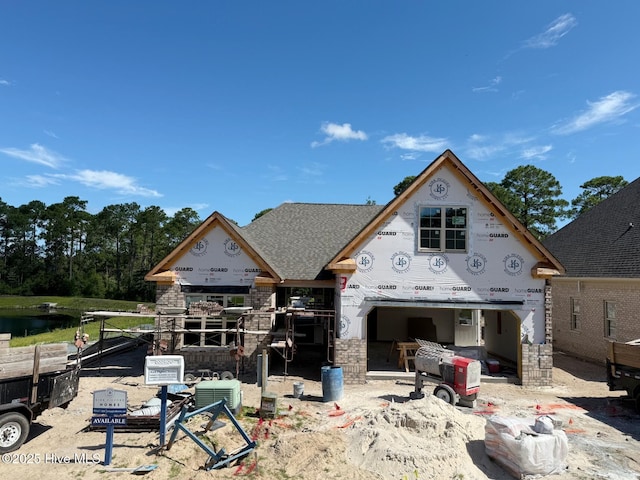 449 Motts Forest Rd Unit 64R, Wilmington, NC 28412 - view of front of property featuring stone siding