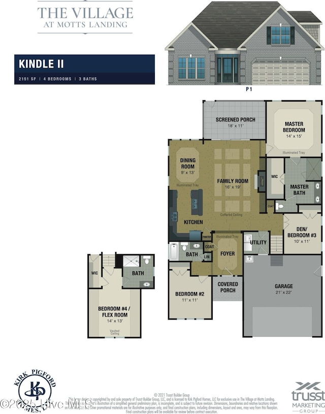 449 Motts Forest Rd Unit 64R, Wilmington, NC 28412 - view of room layout